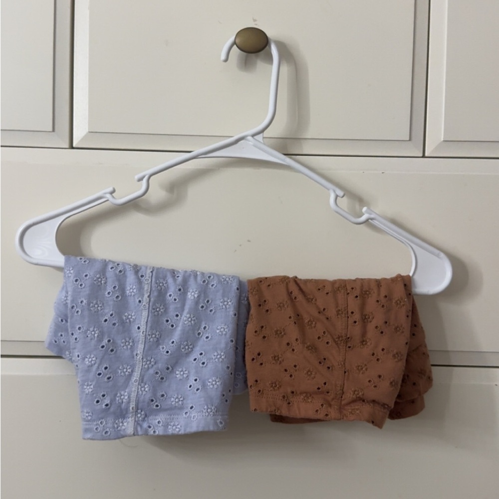 Aeropostale Blue and Brown Crop Tops